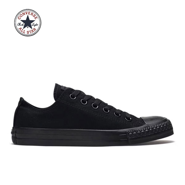 匡威 22.jpg4  22 - Converse All Star全黑 基本款 情侶款 低筒 休閒帆布鞋 黑武士