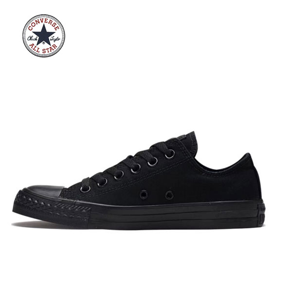 匡威 39.jpg2  39 - Converse All Star全黑 基本款 情侶款 低筒 休閒帆布鞋 黑武士