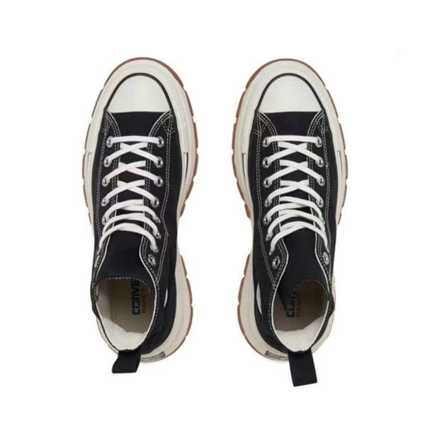 NB4 13 - Converse Chuck taylor All Star 100 Trekwave Hi 防滑厚底 高幫帆布鞋 男女同款 黑白