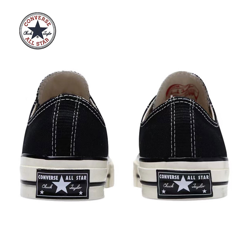 匡威 5 - 超值人氣 Converse Chuck 1970黑色 經典復古 男女生 低筒 帆布鞋 162058C